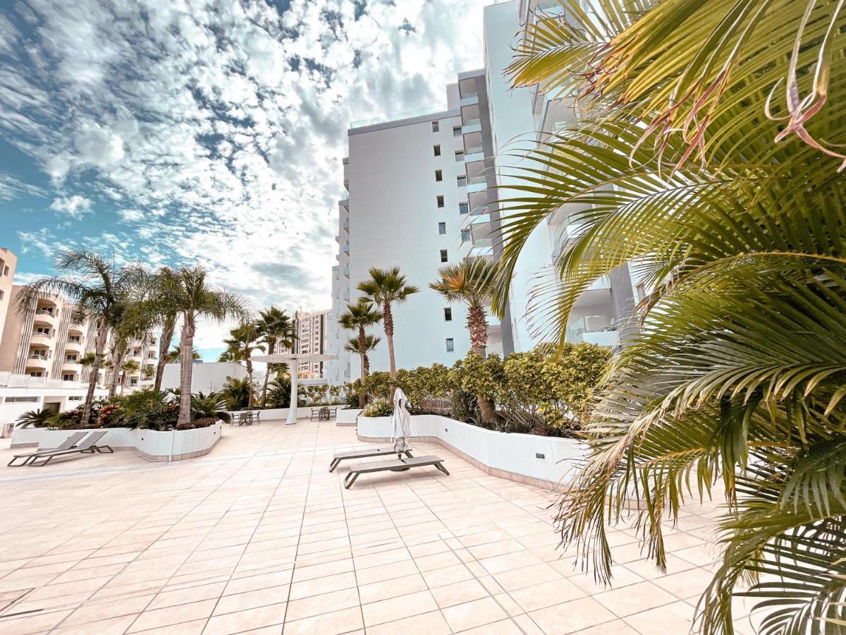 Ocean Garden, Ac, Sun Terrace, Heated Pool, Parking, Pp901 Daire Costa Adeje Dış mekan fotoğraf